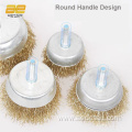 Brass Wire Wheel Brush For Rust Removal